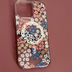 Kate Spade Floral iPhone Case - Pink, Blue, White